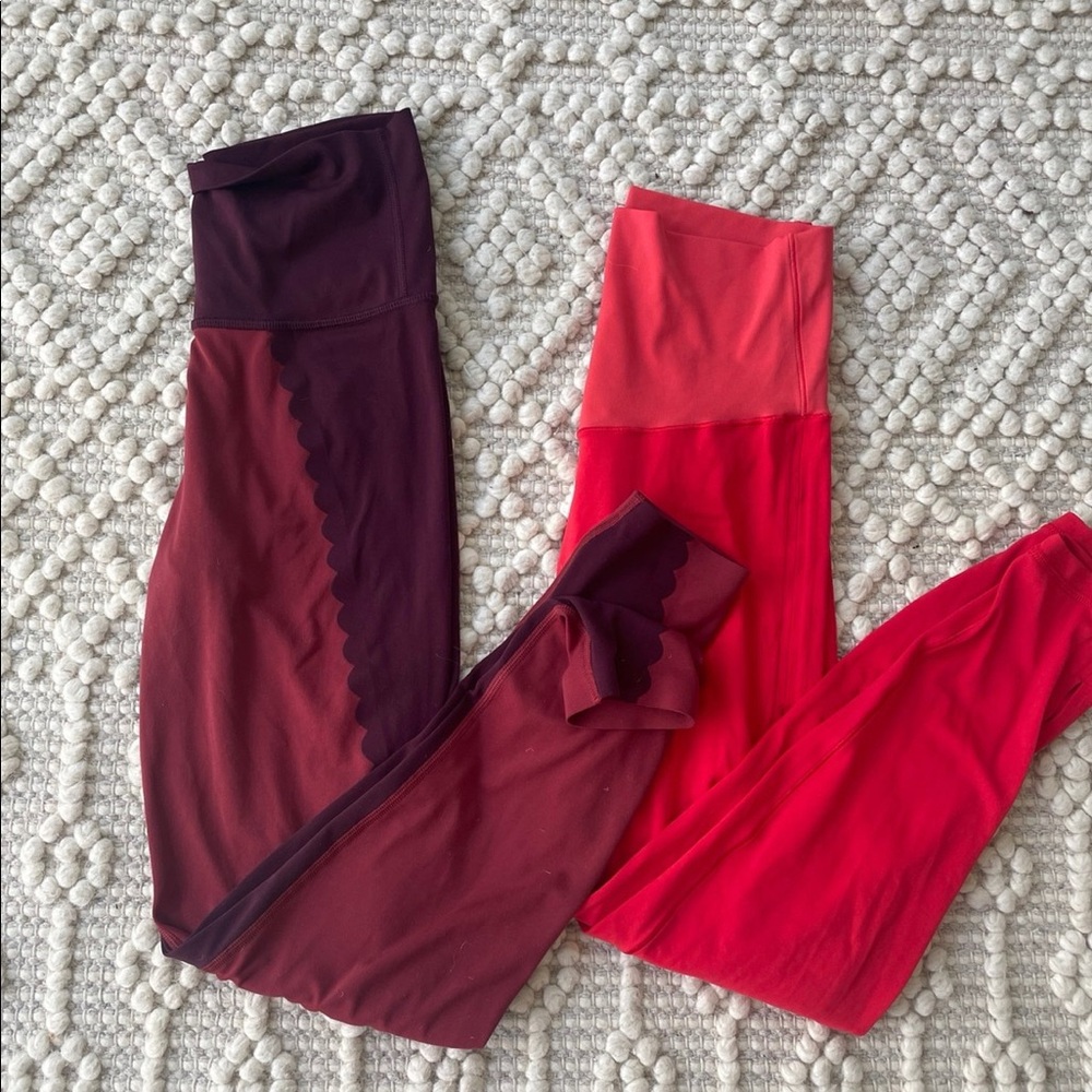 Aerie leggings set of 2 size small excellent used condition